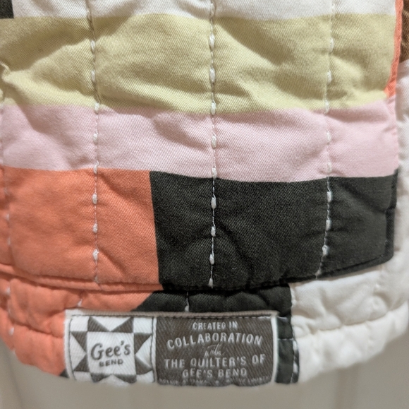 Gee's Bend X Target Collaboration Quilted Jacket Sz. Medium - Picture 3 of 6